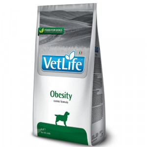 VET LIFE DOG OBESITY sausā barība suņiem Svara kontrole 12kg